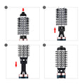 TravelPro 2-in-1 Rotating Hair Dryer Brush