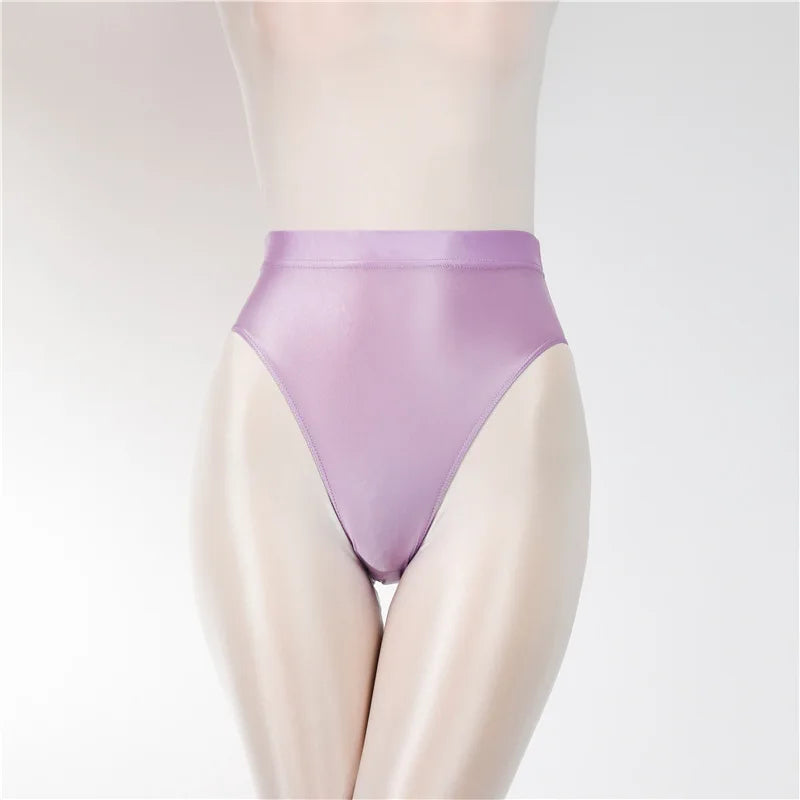 BodiModi LuxeCurve™️  Glossy Shiny High Leg Panties