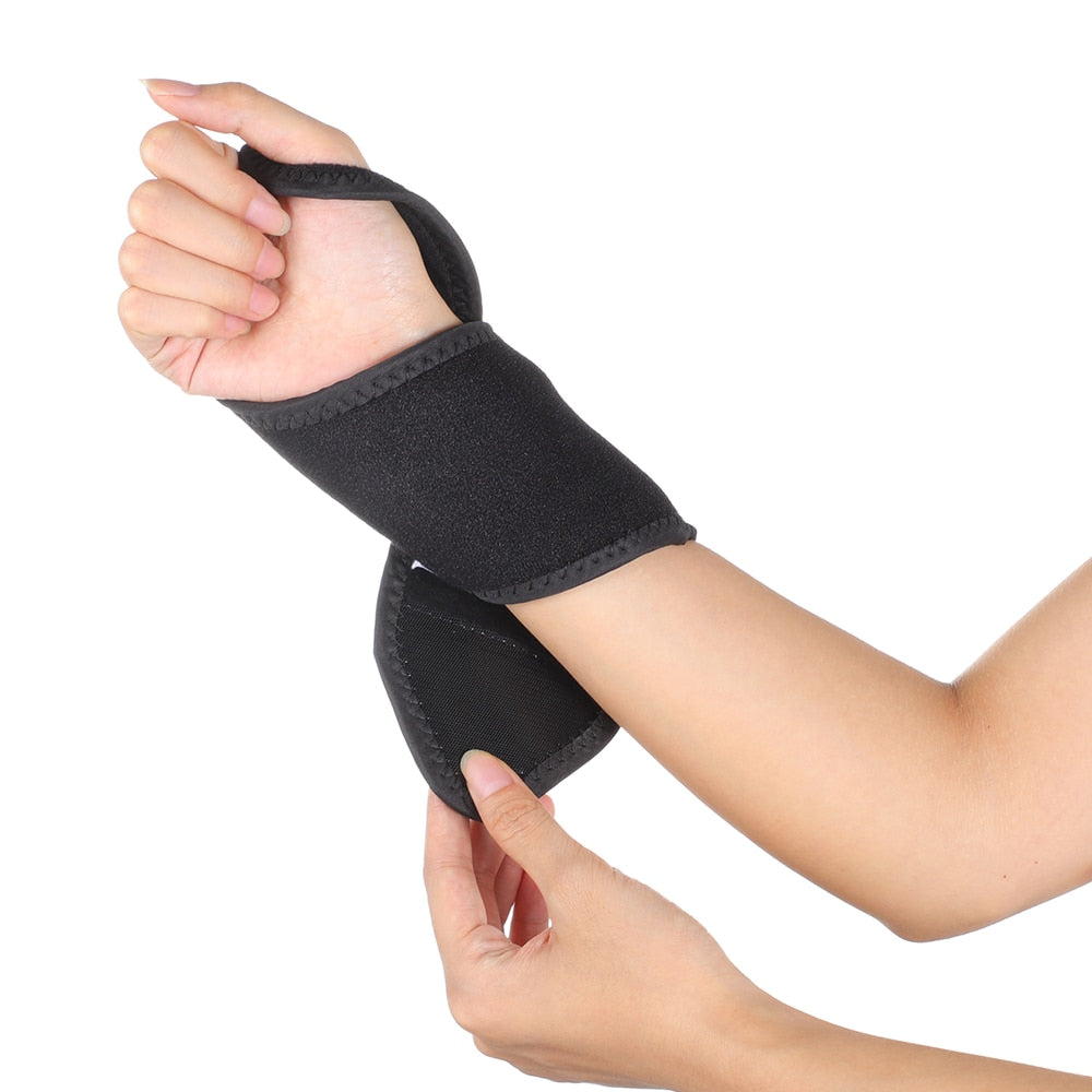 Magnetic Self-Heating Wrist Support Brace