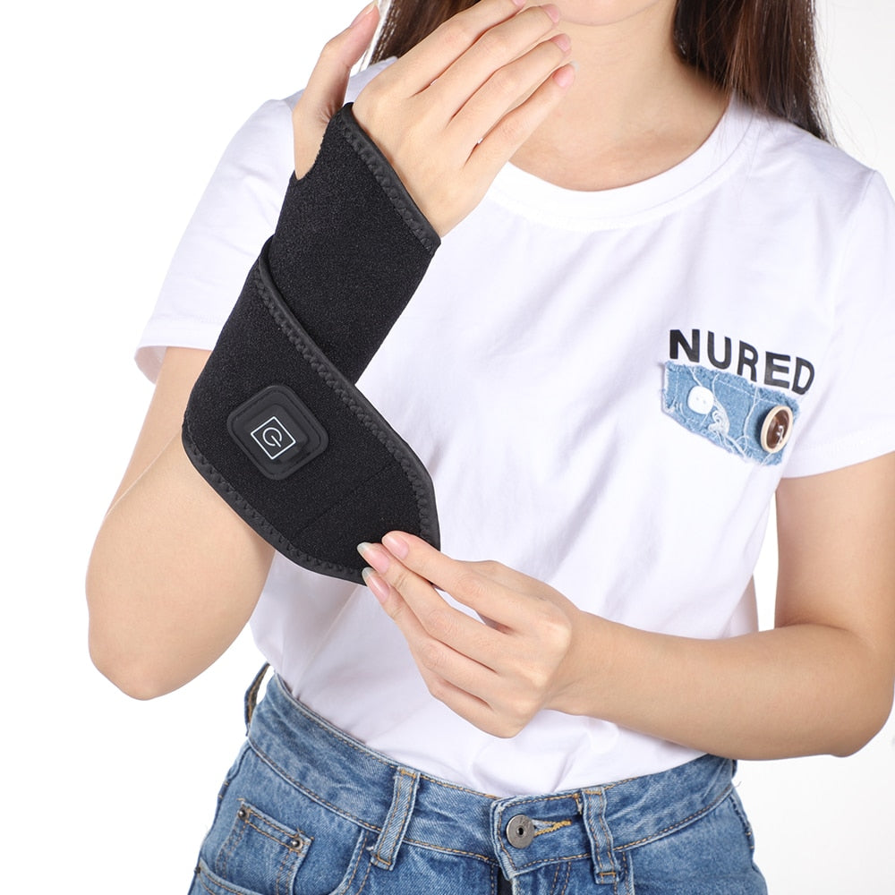 Magnetic Self-Heating Wrist Support Brace