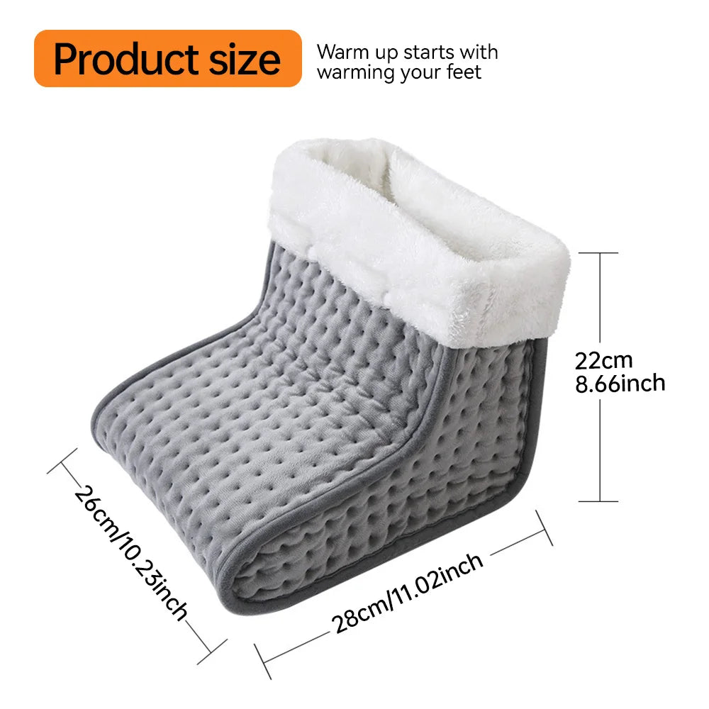 Luxury Electric Foot Warmer – 9-Level Adjustable Heat Pad