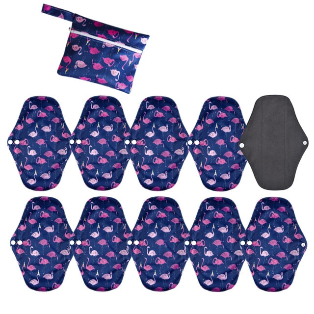 QuickFlow: Convenient Reusable Menstrual Pads for On-the-Go Women!