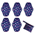 QuickFlow: Convenient Reusable Menstrual Pads for On-the-Go Women!