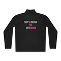 BodiModi unisex quarter-zip Sport-Tek black pullover