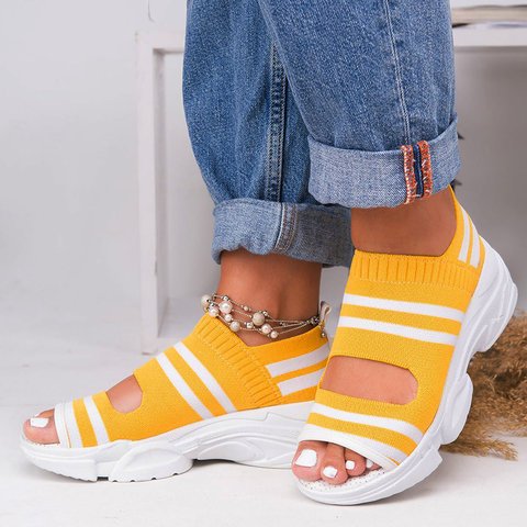 SOFTSOL™ Stylish and Comfortable Platform Fish Mouth Shoes