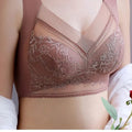 Wireless Lace Comfort Bra  with Built-In Lift