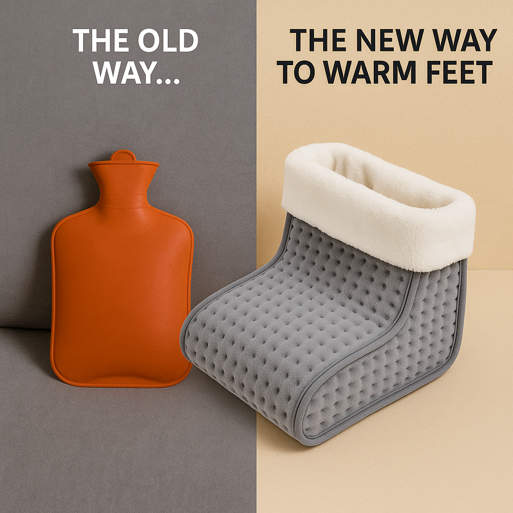 Luxury Electric Foot Warmer – 9-Level Adjustable Heat Pad
