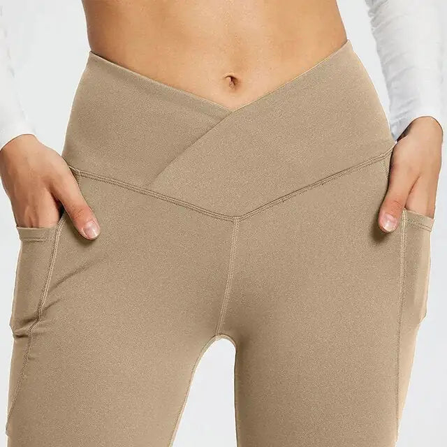 BodiModi Yoga Flare Leggings