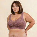 Wireless Lace Comfort Bra  with Built-In Lift