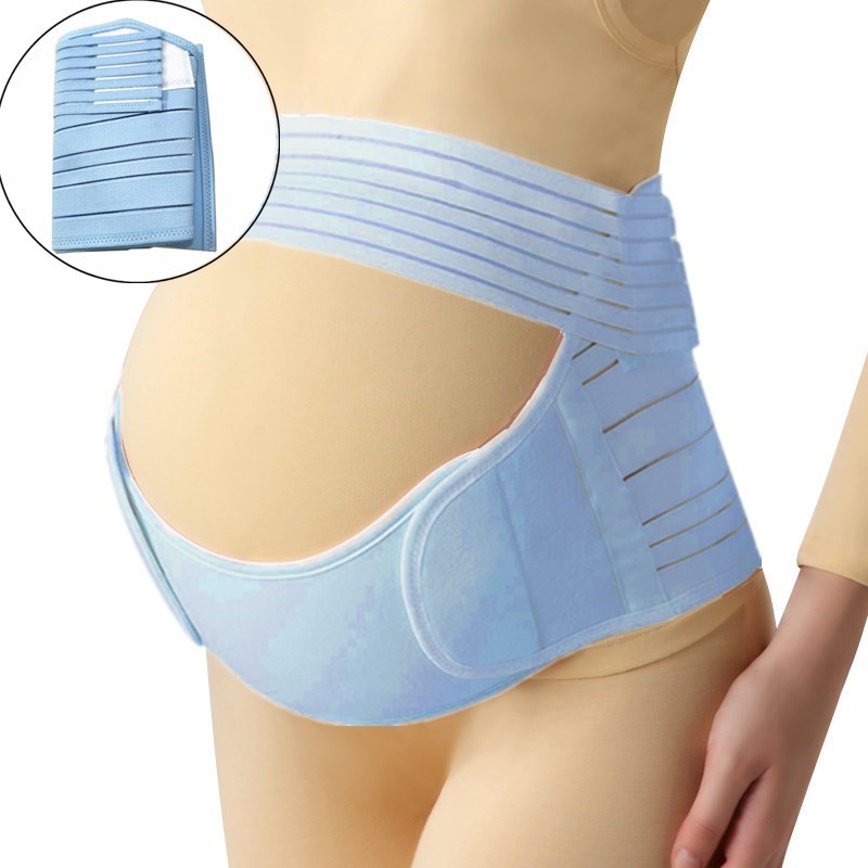 Belly Bliss® Prenatal 3-Piece Set Support for Expecting Moms: Belly Comfort Belt, and Breathable Support Belt
