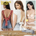 Strapless decolleté-bh met tepels
