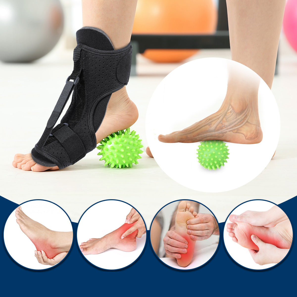 StepMatic™ Plantar Fasciitis Treatment Night Splint