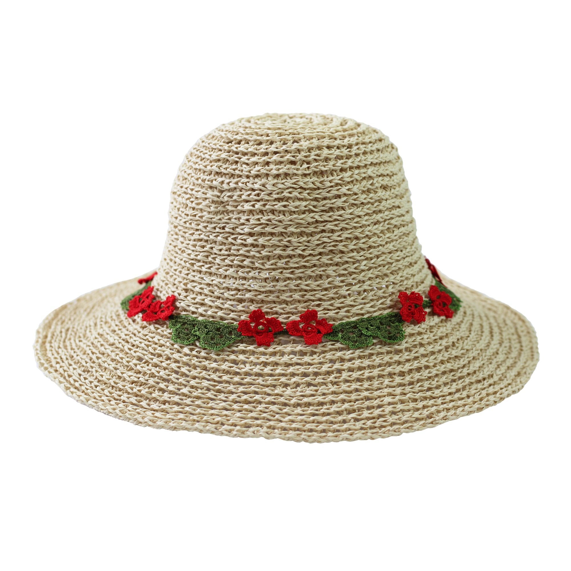 Earth's Bohemian Straw Hat