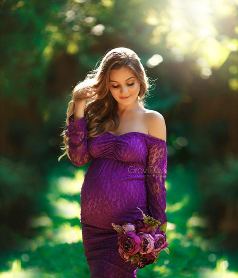 Livia® Maternity Dresses for Baby Shower and Photoshoot/maternity shoot