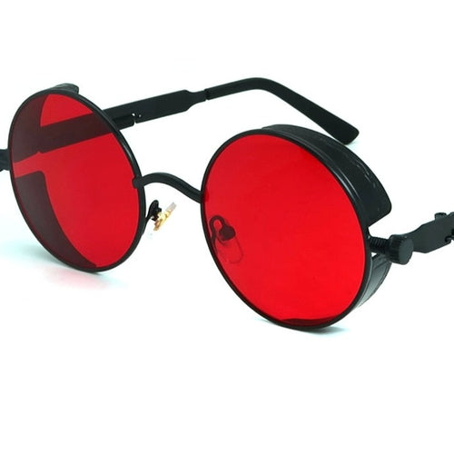 Occhiali da sole classici retrò Steampunk 