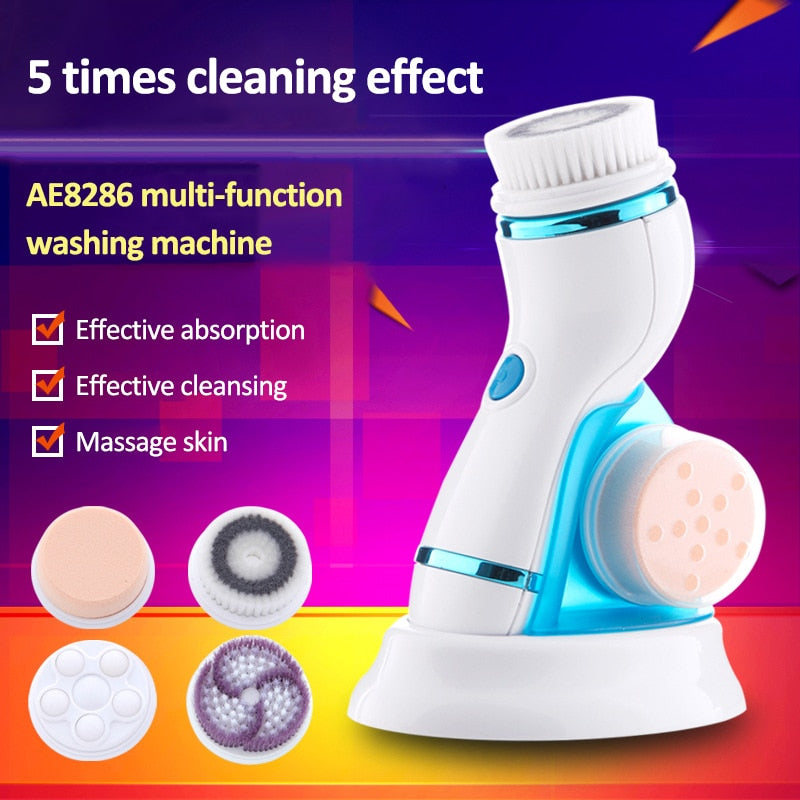 SKINREVIVE-C™ 4 In 1 Pores Face Cleansing Brush Kit