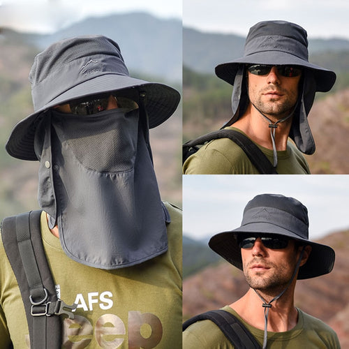 Cappello da sole UV per donna con protezione esterna
