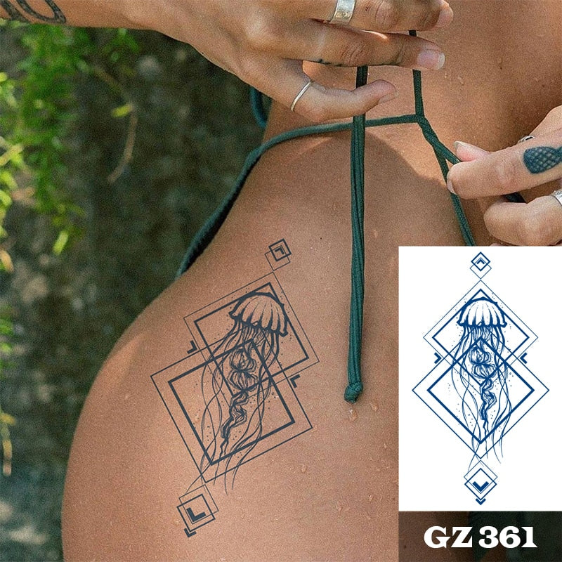 Life's Compass Temporary Tattoo