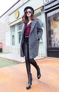 Leggings invernali in similpelle da donna con fodera in pile 