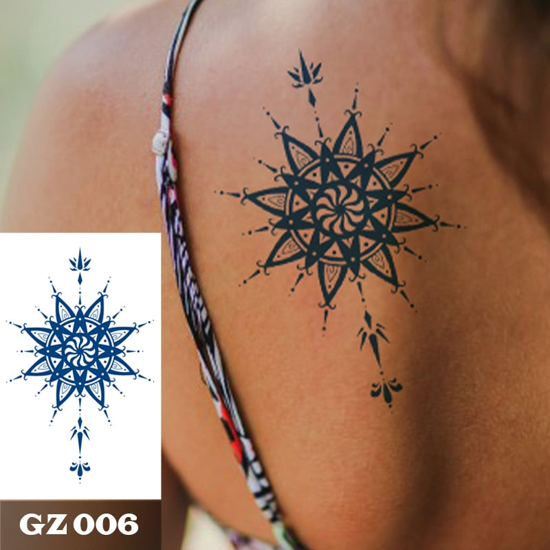 Life's Compass Temporary Tattoo