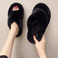 Pure Plush™ Women's Luxury Faux Fur Slippers