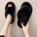 Pure Plush™ Women's Luxury Faux Fur Slippers