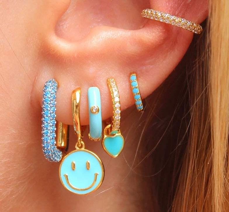 Blue Dream Drop Earrings Sets for Women