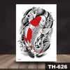 Wild Animal Temporary Tattoo