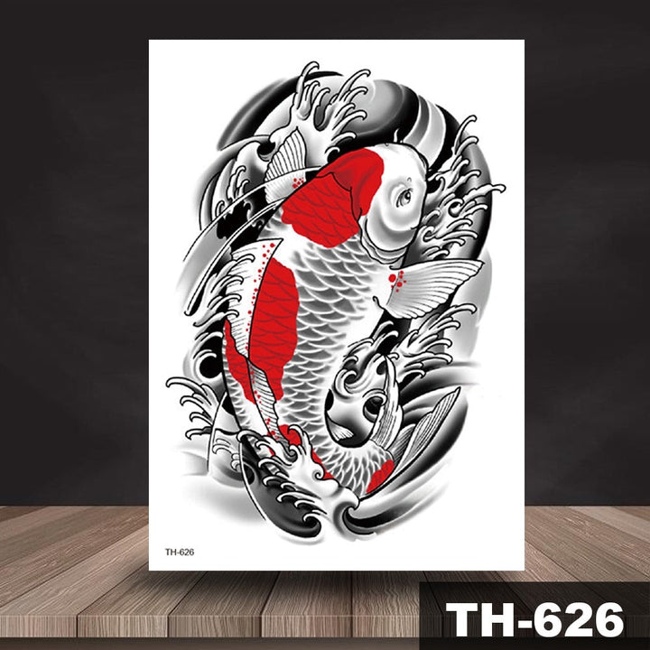 Wild Animal Temporary Tattoo