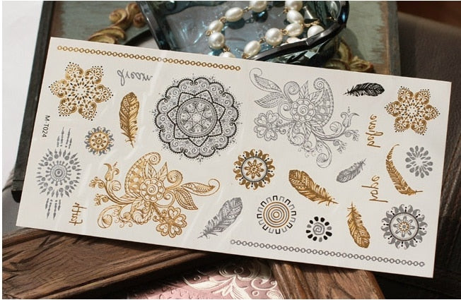 Gold Dust® Temporary Tattoo