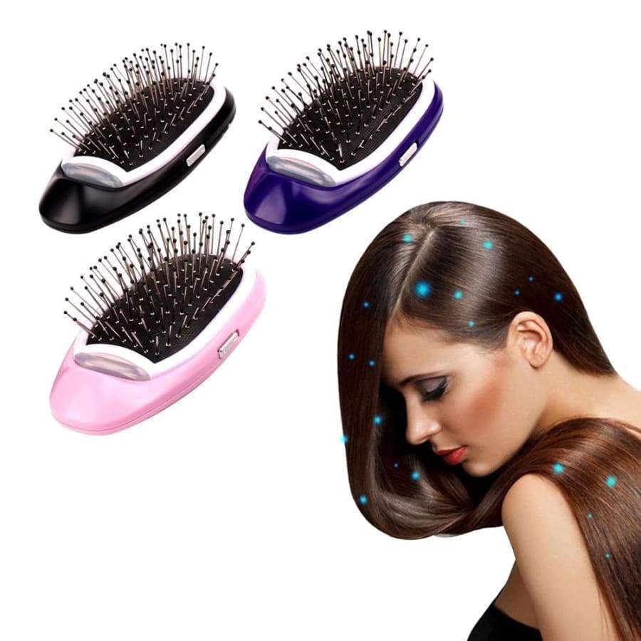 ANTI-FRIZZ IONIC HAIR BRUSH & SCALP MASSAGE COMB