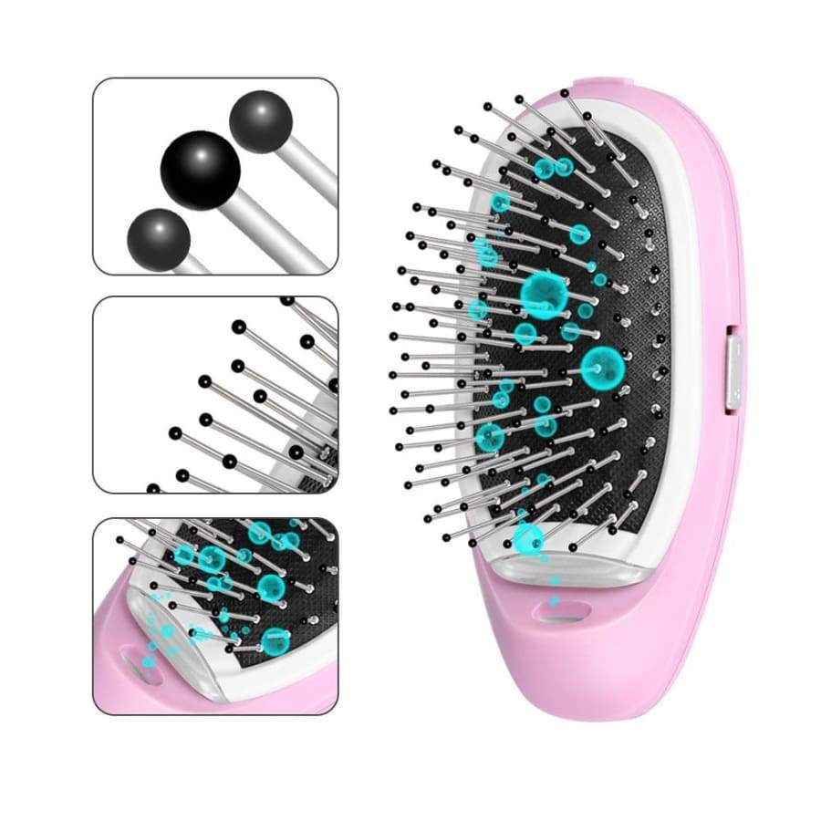 ANTI-FRIZZ IONIC HAIR BRUSH & SCALP MASSAGE COMB