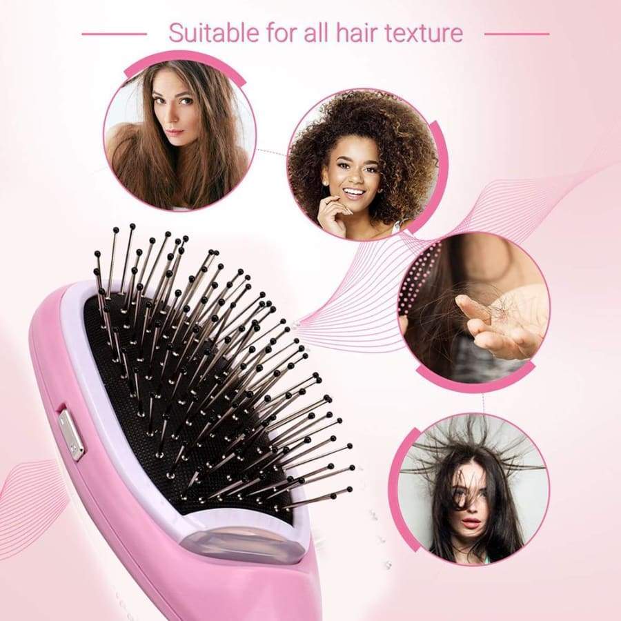 ANTI-FRIZZ IONIC HAIR BRUSH & SCALP MASSAGE COMB