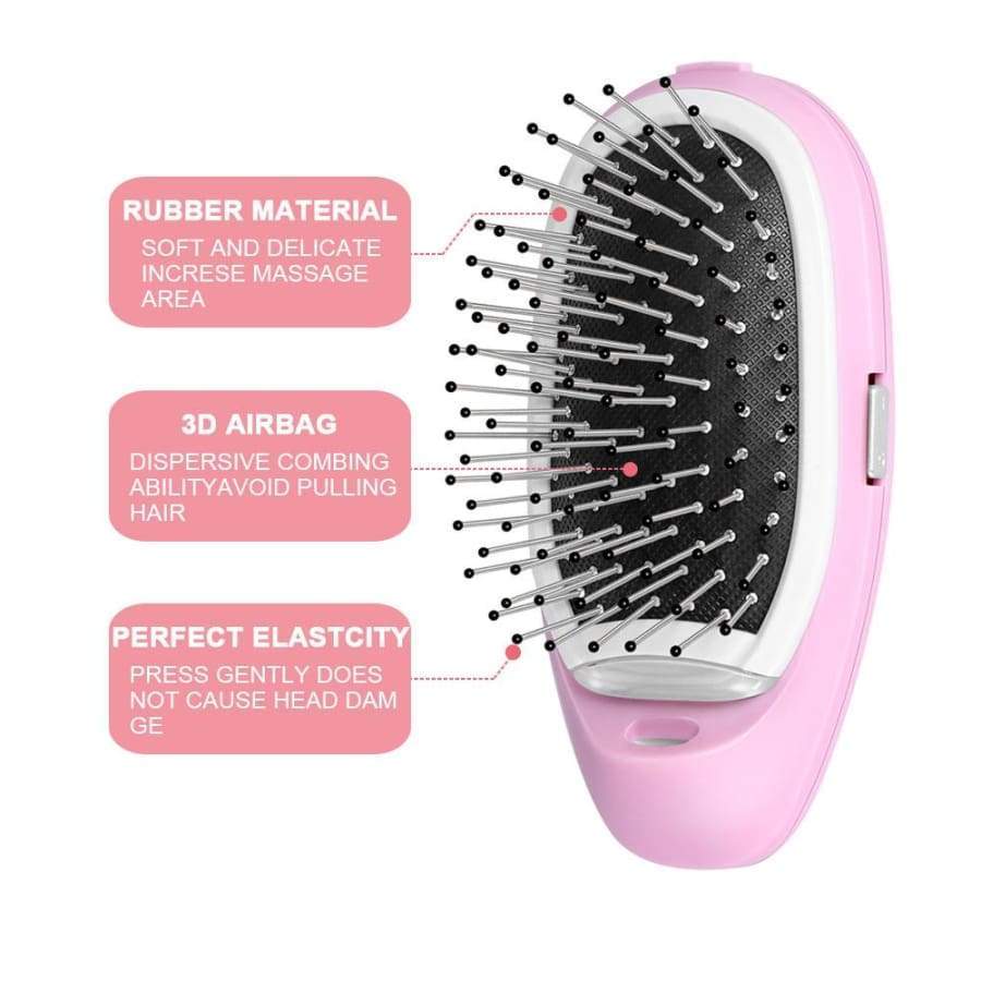 ANTI-FRIZZ IONIC HAIR BRUSH & SCALP MASSAGE COMB