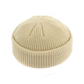 Cuffless Beanie — Unisex Brimless Knit Hat