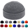 Cuffless Beanie — Unisex Brimless Knit Hat