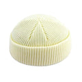Cuffless Beanie — Unisex Brimless Knit Hat