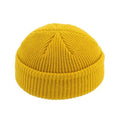 Cuffless Beanie — Unisex Brimless Knit Hat