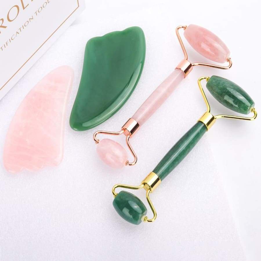 JADE NATURAL FACIAL MASSAGE ROLLER