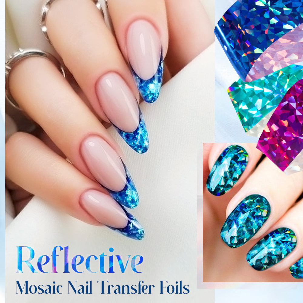 Handa ® Professional Mosaic Reflect Nail Wrap