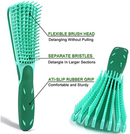 Detangler Brush for Curly Hair