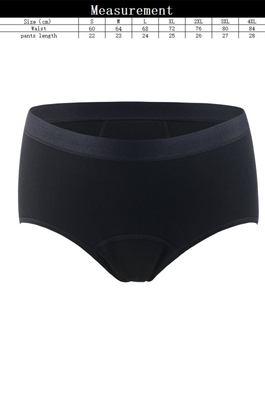 Women's Breathable Moisture Absorbent Period Panties