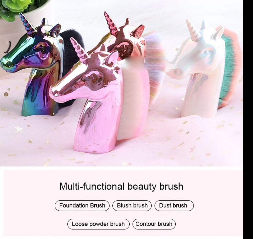 Chic Unicorn Makeup or Nail Brush