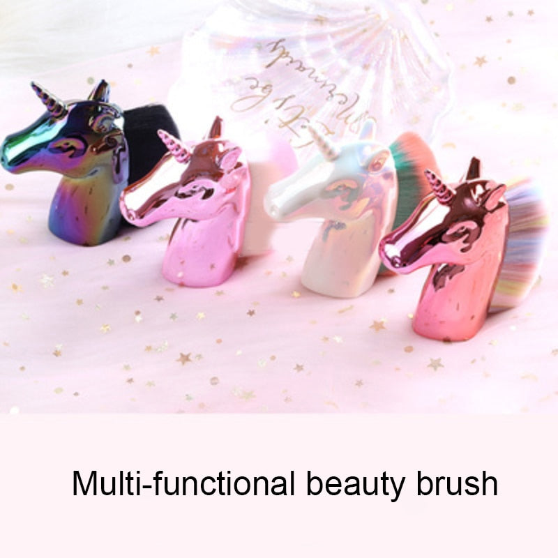 Chic Unicorn Makeup or Nail Brush