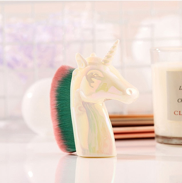 Chic Unicorn Makeup or Nail Brush