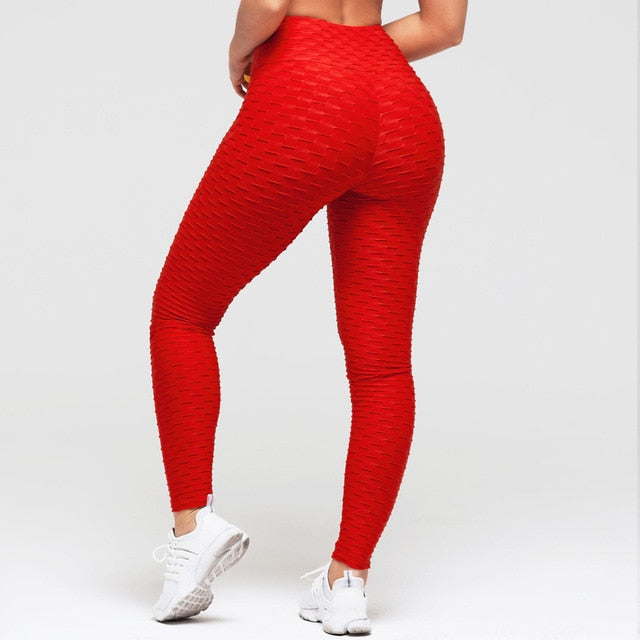 HoneyComb Anti-Cellulite Booty Lift Fashion Leggings