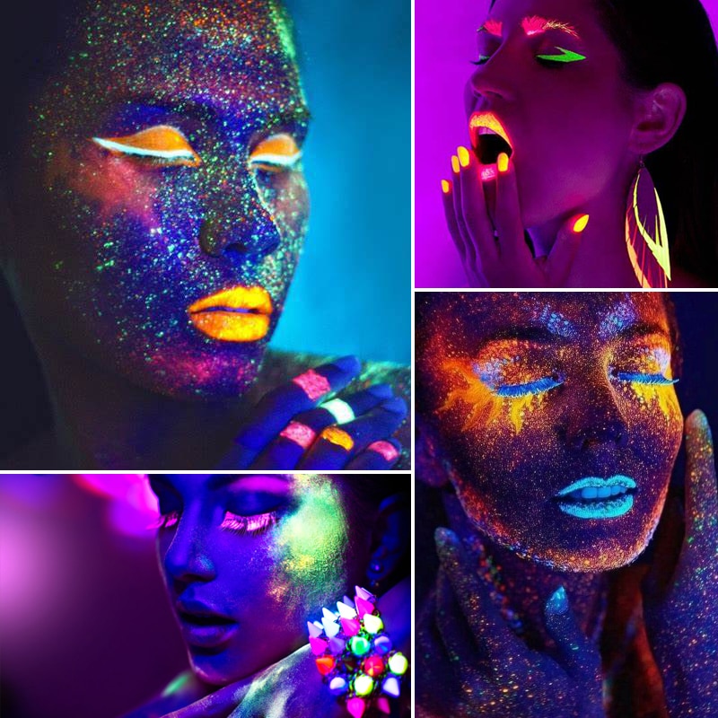 "De'La" Glow Neon Eyeshadow