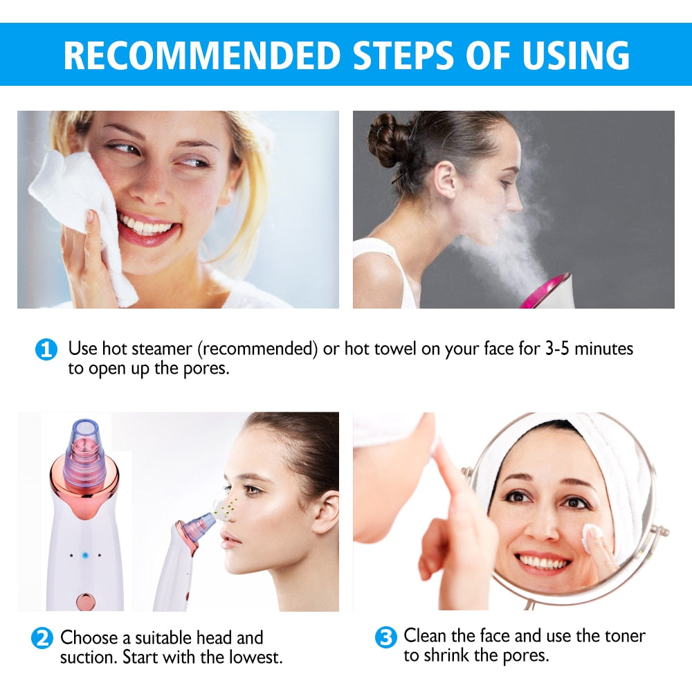 BODIMODI Blackhead Remover Deep Pore Vacuum Cleanser