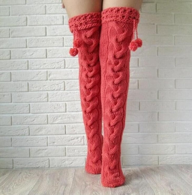 knee high crochet sock pattern free