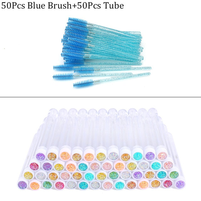 "SPARKLE" Eyebrow Brush Tube